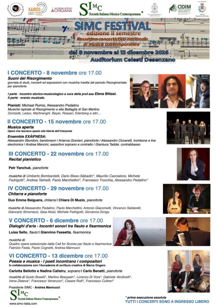 VI CONCERTO POESIA E MUSICA