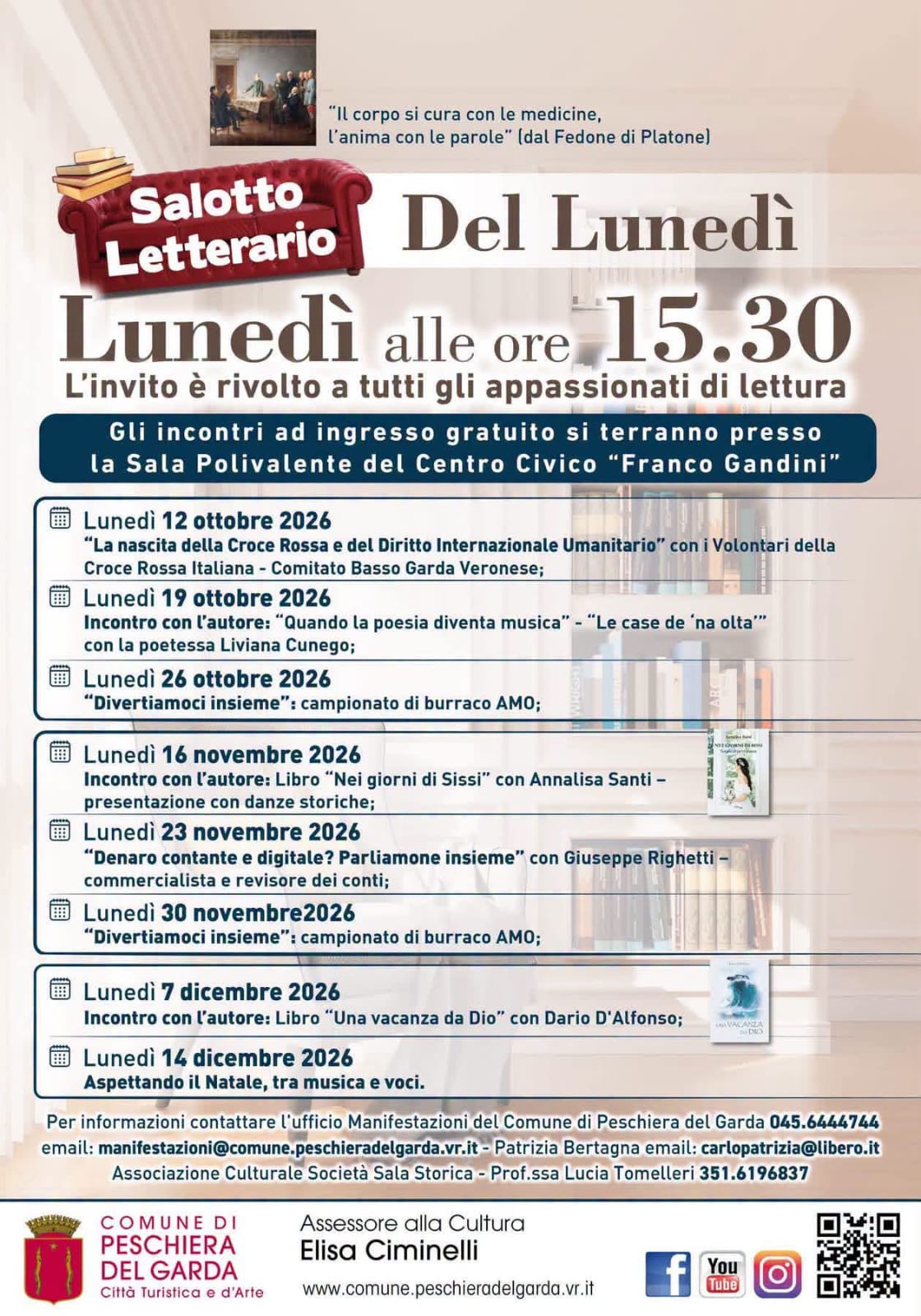 SALOTTO LETTERARIO DEL LUNEDI'