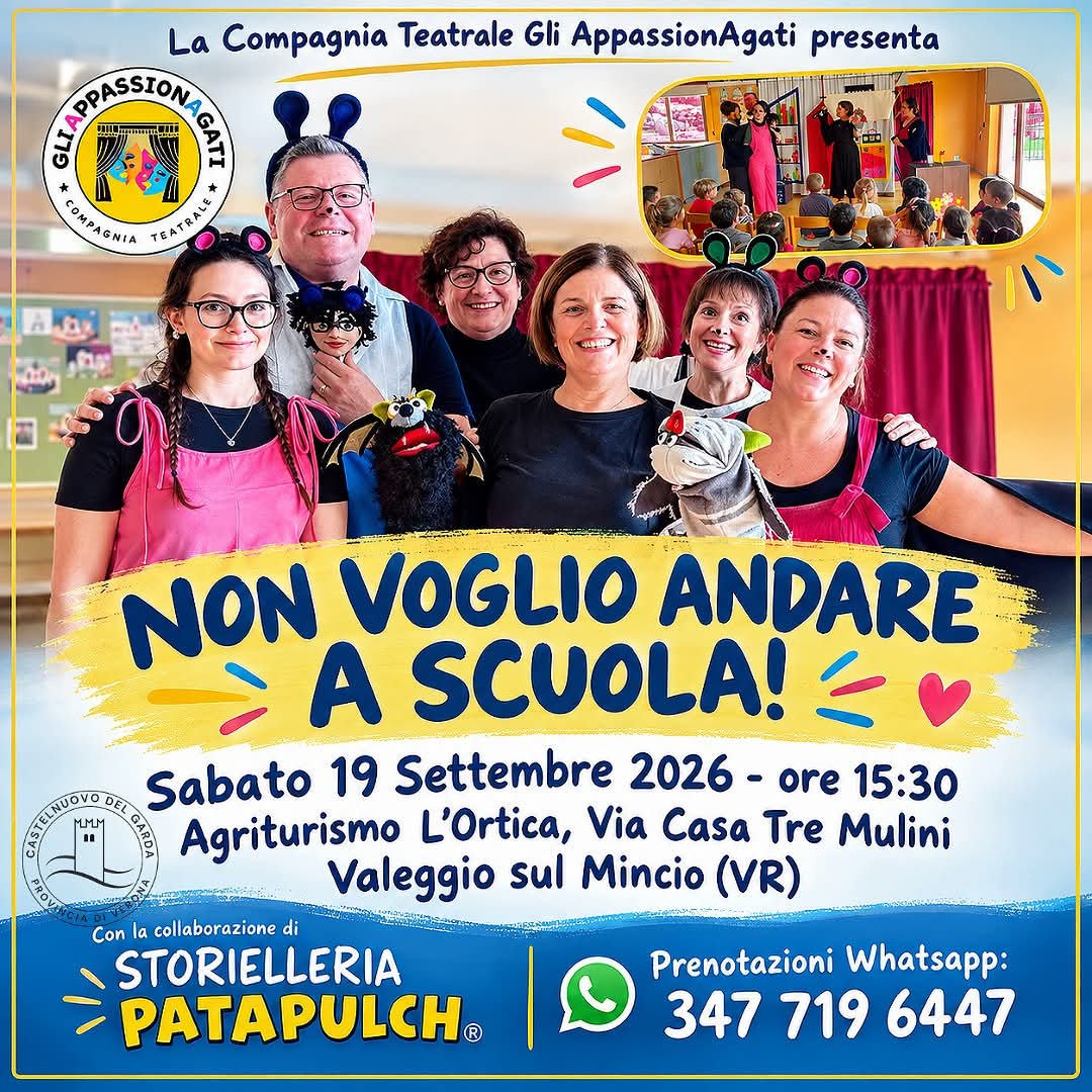 NON VOGLIO ANDARE A SCUOLA