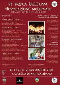 51 FESTA DELL'UVA RIEVOCAZIONE MEDIEVALE