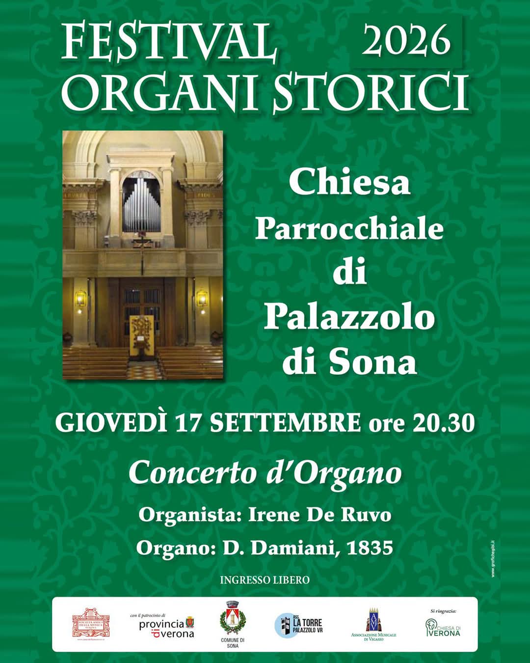 FESTIVAL ORGANI STORICI 2026