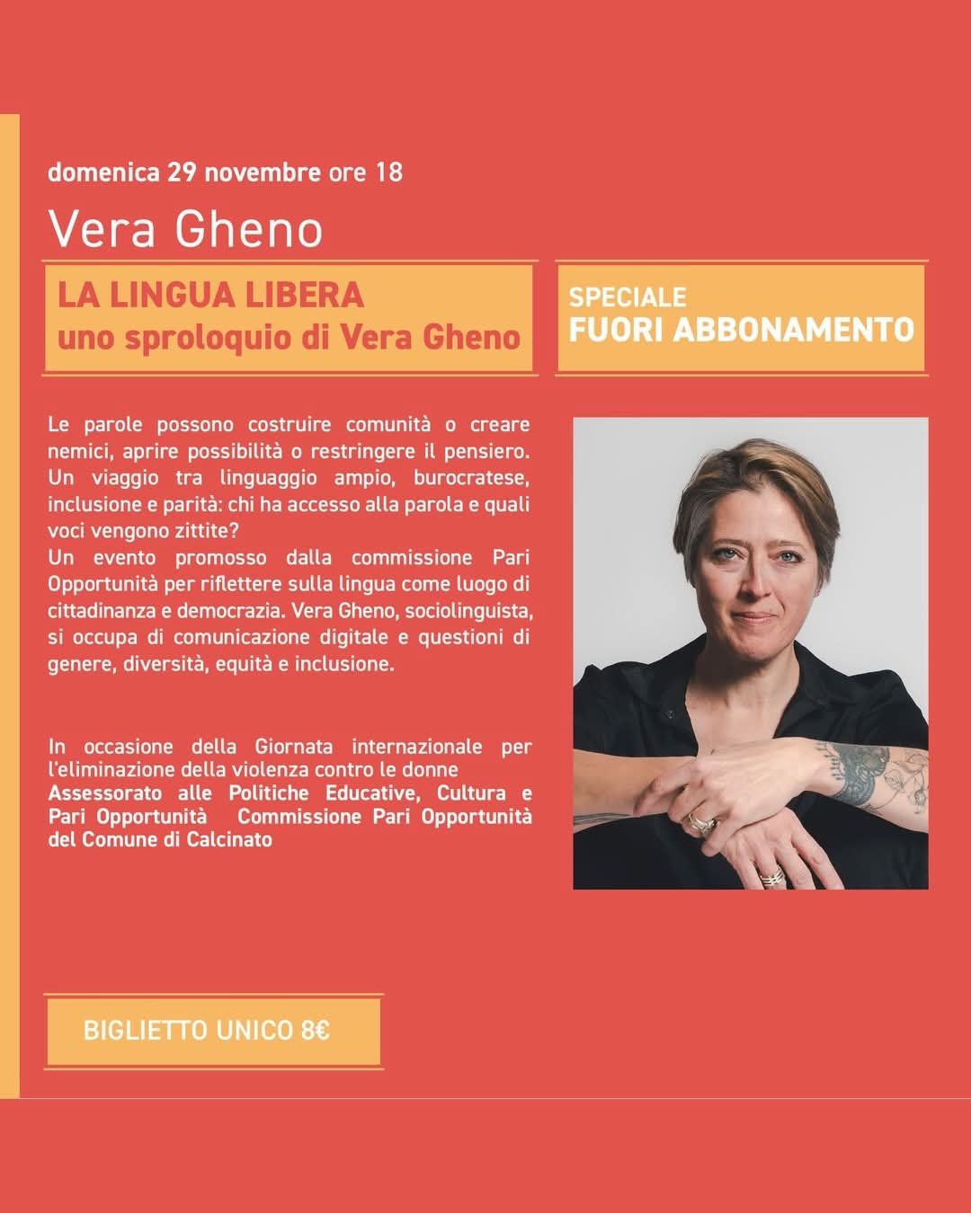 VERA GHENO la lingua libera