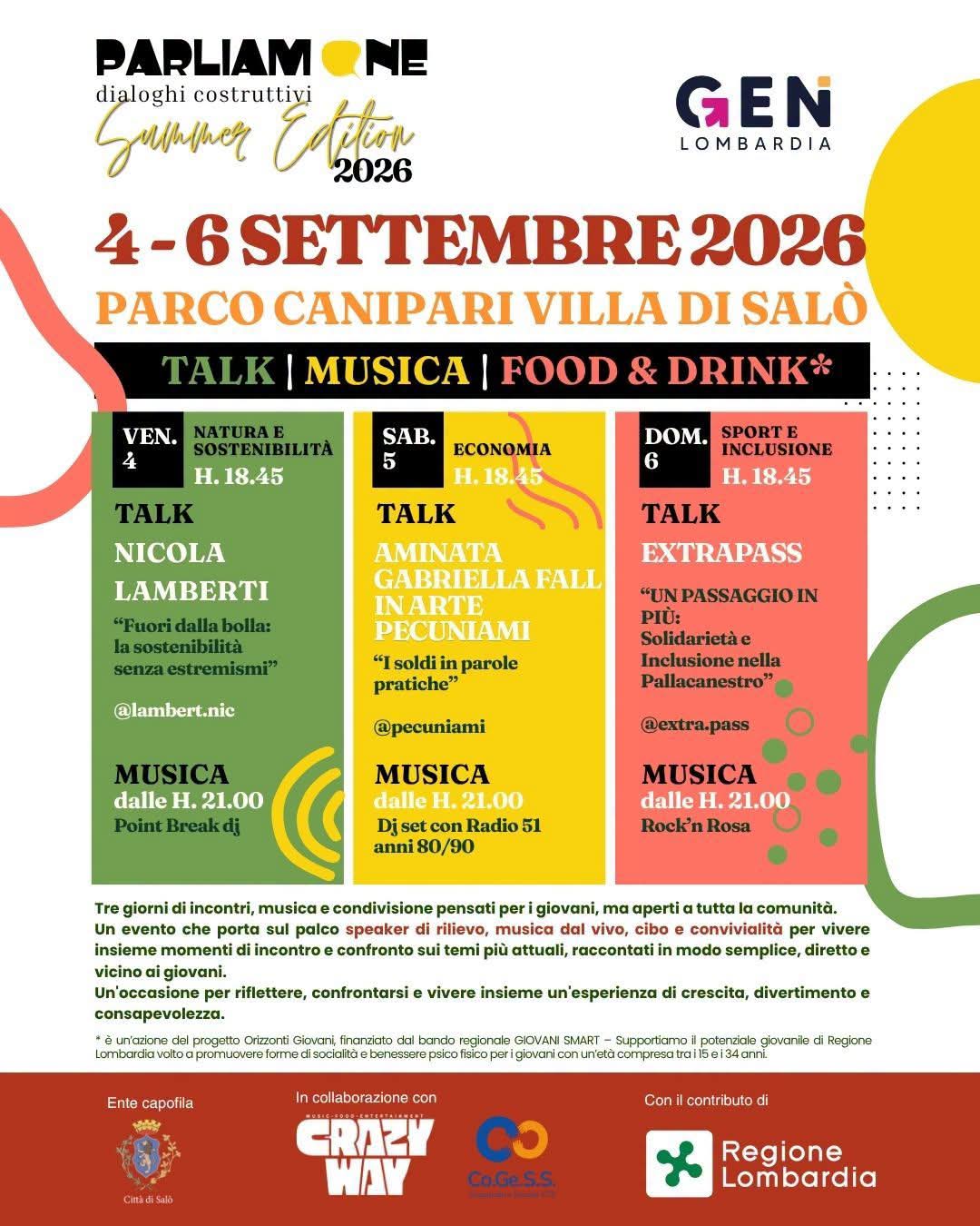 Parliamone Dialoghi Costruttivi