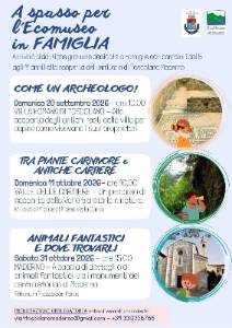 A SPASSO PER L'ECOMUSEO IN FAMIGLIA