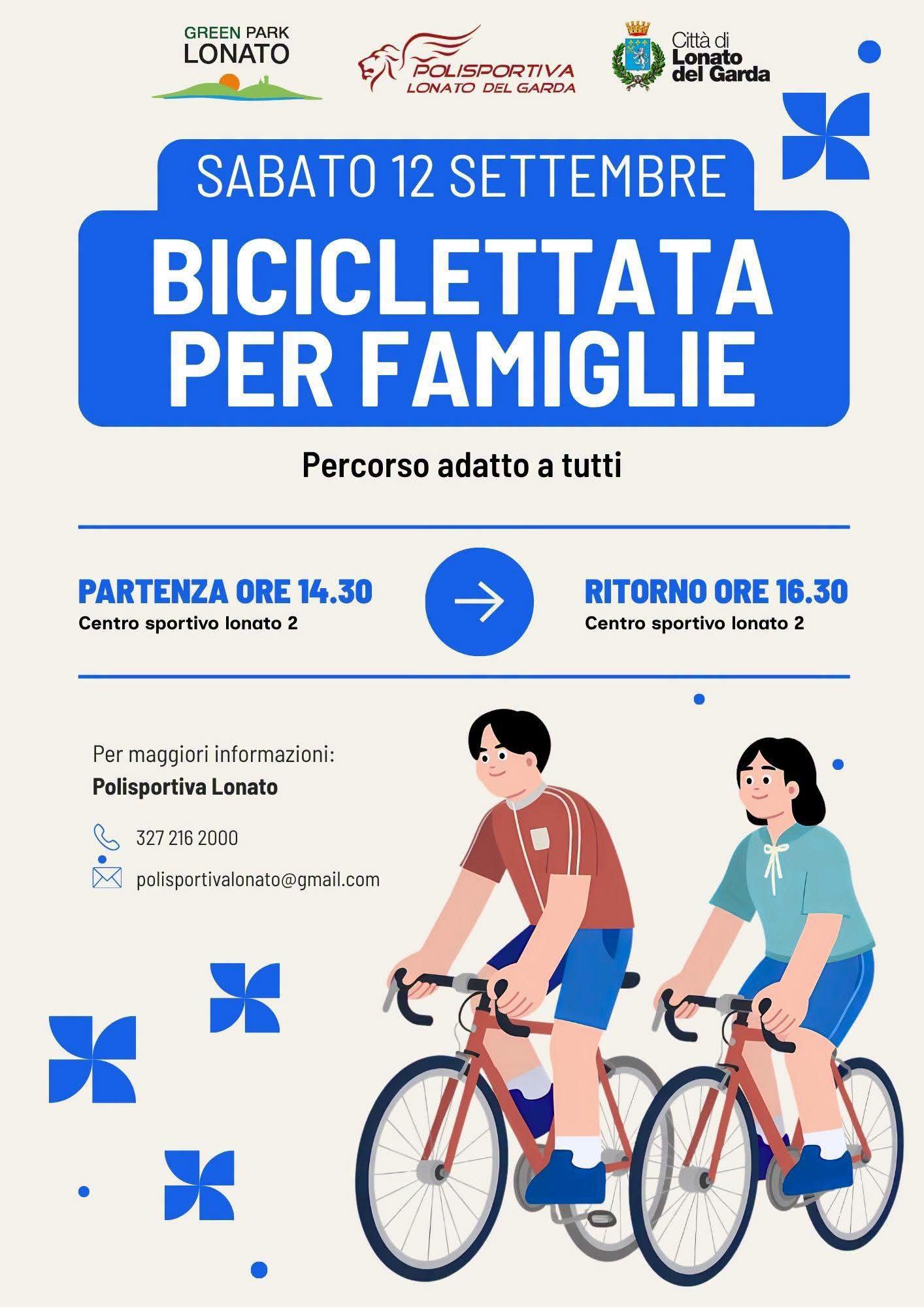 BICICLETTATA PER FAMIGLIE