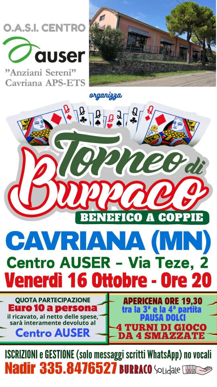TORNEO DI BURRACO
