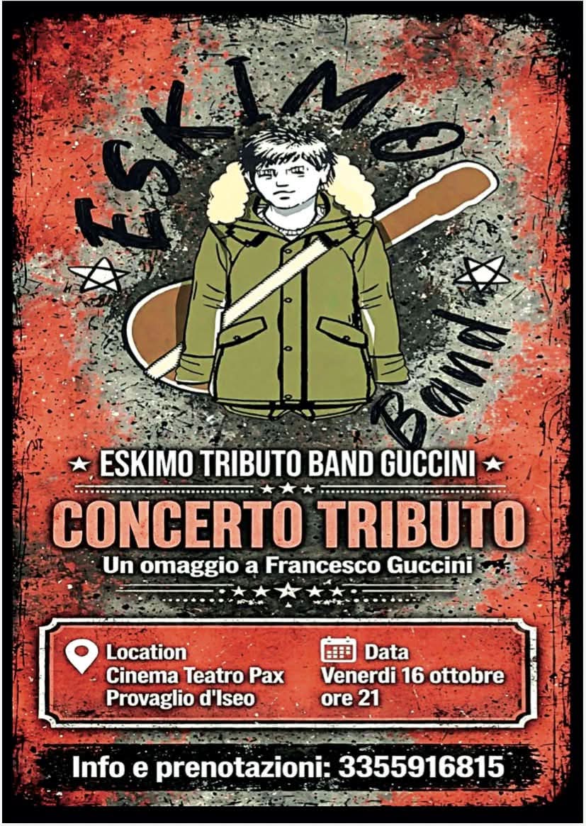 ESKIMO CONCERTO TRIBUTO BAND GUCCINI