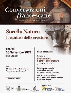 CONVERSAZIONI FRANCESCANE