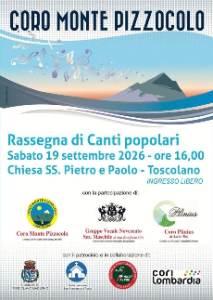 RASSEGNA DI CANTI POPOLARI