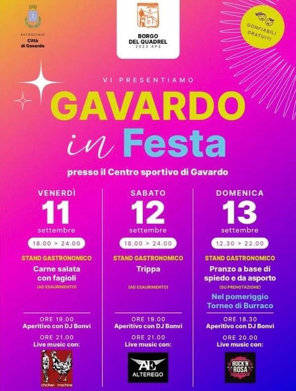 GAVARDO IN FESTA