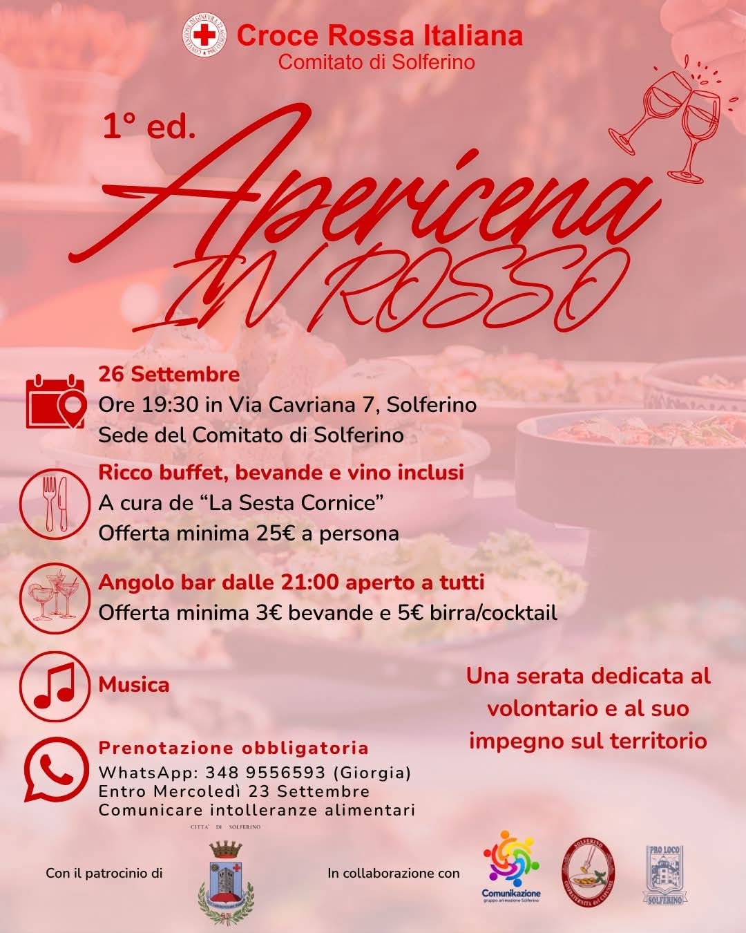 APERICENA IN ROSSO