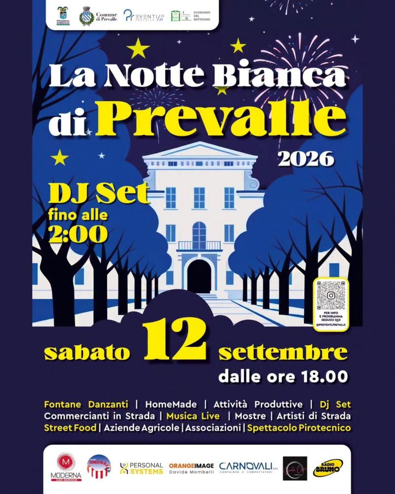 La notte bianca di Prevalle