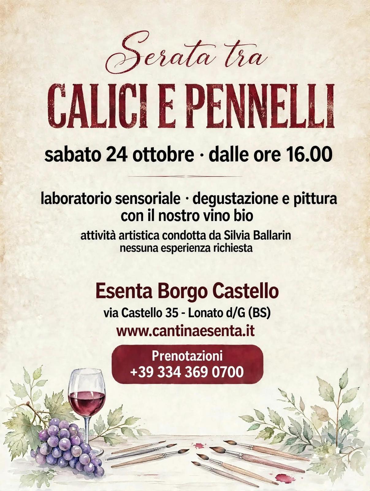 CALICI E PENNELLI